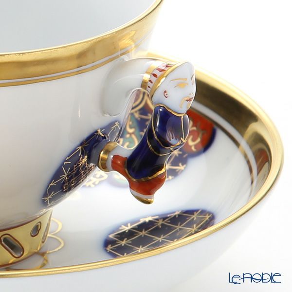 ヘレンド シノワズリ（中国趣味） 菊・伊万里 CIM・03371-0-21 マンダリン スモールカップ＆ソーサー