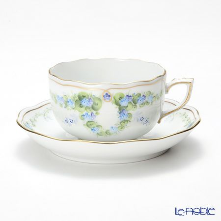 ヘレンド セレニーテ ブルー STB 20724-0-00 ティーカップ＆ソーサー 200ml