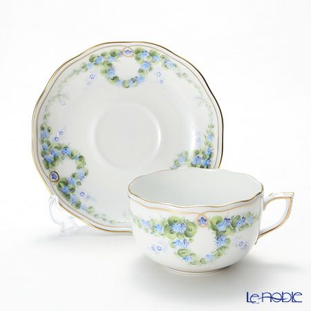 ヘレンド セレニーテ ブルー STB 20724-0-00 ティーカップ＆ソーサー 200ml