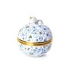 ヘレンド ヘレンドファンタジー CORB 透かしボンボン入れ ツボミ ブルー 06219-0-12