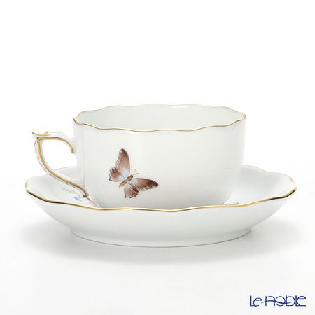 ヘレンド エデン ブラウン EDENMB 20724-0-00 ティーカップ＆ソーサー 200ml