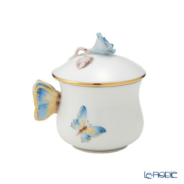 ヘレンド エデン ブルー EDENBM クリームカップ バタフライ 02385-0-91