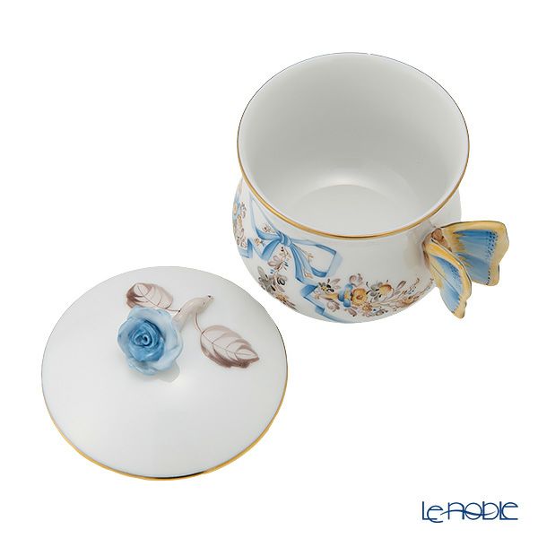 ヘレンド エデン ブルー EDENBM クリームカップ バタフライ 02385-0-91