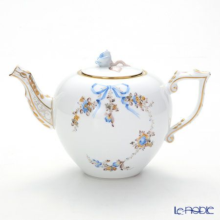 ヘレンド エデン ブルー EDENBM 20606-0-09 ティーポット800ml