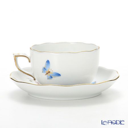 ヘレンド エデン ブルー EDENBM 20724-0-00 ティーカップ＆ソーサー 200ml