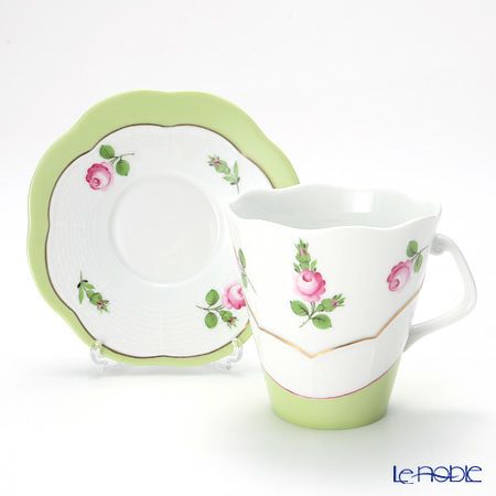 ヘレンド プティットローズ MX4 00903-0-00 ティーカップ＆ソーサー 330ml（ホワイト）