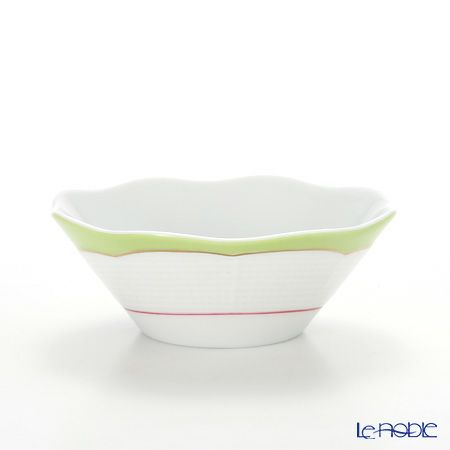 ヘレンド プティットローズ MX3 00902-0-00 スモールボウル 9.5cm（グリーン）