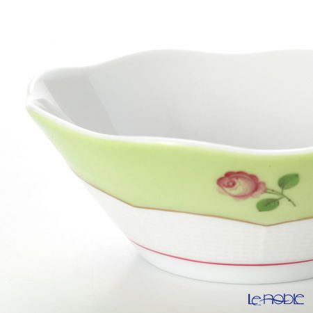 ヘレンド プティットローズ MX3 00902-0-00 スモールボウル 9.5cm（グリーン）