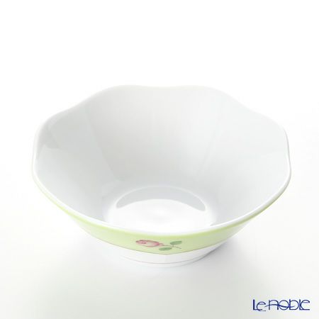 ヘレンド プティットローズ MX3 00902-0-00 スモールボウル 9.5cm（グリーン）
