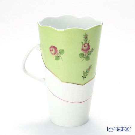 ヘレンド プティットローズ MX3 00904-0-00 マグカップ 620ml（グリーン）