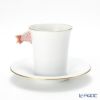 ヘレンド QH-NH3 04913-0-00 モカカップ＆ソーサー（フィッシュ、レッド）