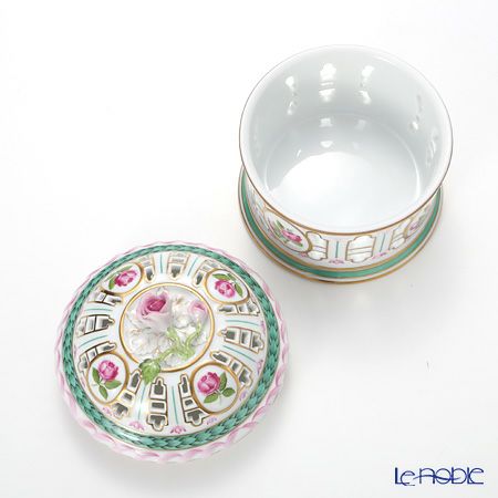 ヘレンド CHLORIS 06206-0-09 透かしボンボン（ローズ） 13cm