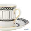 ウェッジウッド（Wedgwood） コロネードブラック コーヒーカップ＆ソーサー ボンド 100ml
