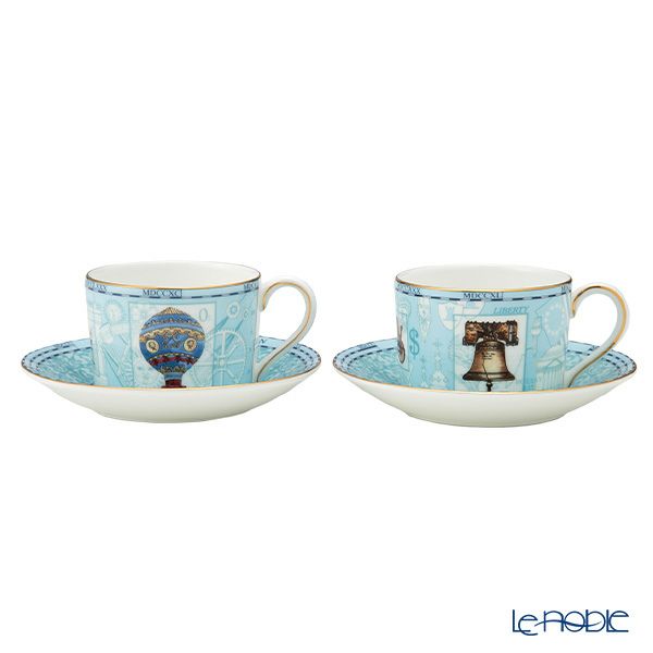 ウェッジウッド（Wedgwood） ミレニアムコレクション ティーカップ＆ソーサー ペア 1997年／18世紀