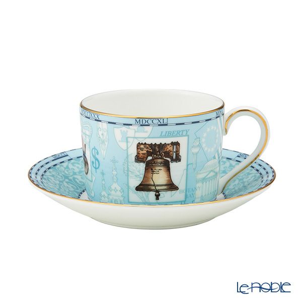 ウェッジウッド（Wedgwood） ミレニアムコレクション ティーカップ＆ソーサー ペア 1997年／18世紀