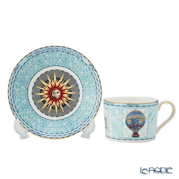 ウェッジウッド（Wedgwood） ミレニアムコレクション ティーカップ＆ソーサー ペア 1997年／18世紀