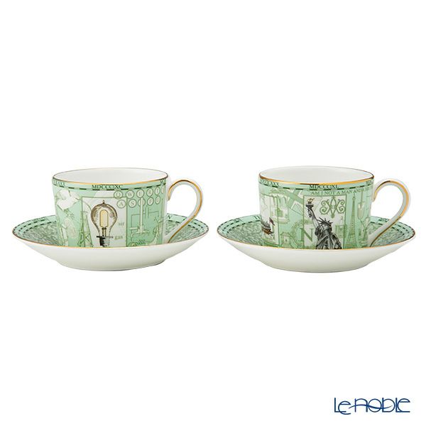 ウェッジウッド（Wedgwood） ミレニアムコレクション ティーカップ＆ソーサー ペア 1998年／19世紀