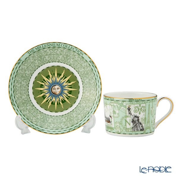 ウェッジウッド（Wedgwood） ミレニアムコレクション ティーカップ＆ソーサー ペア 1998年／19世紀