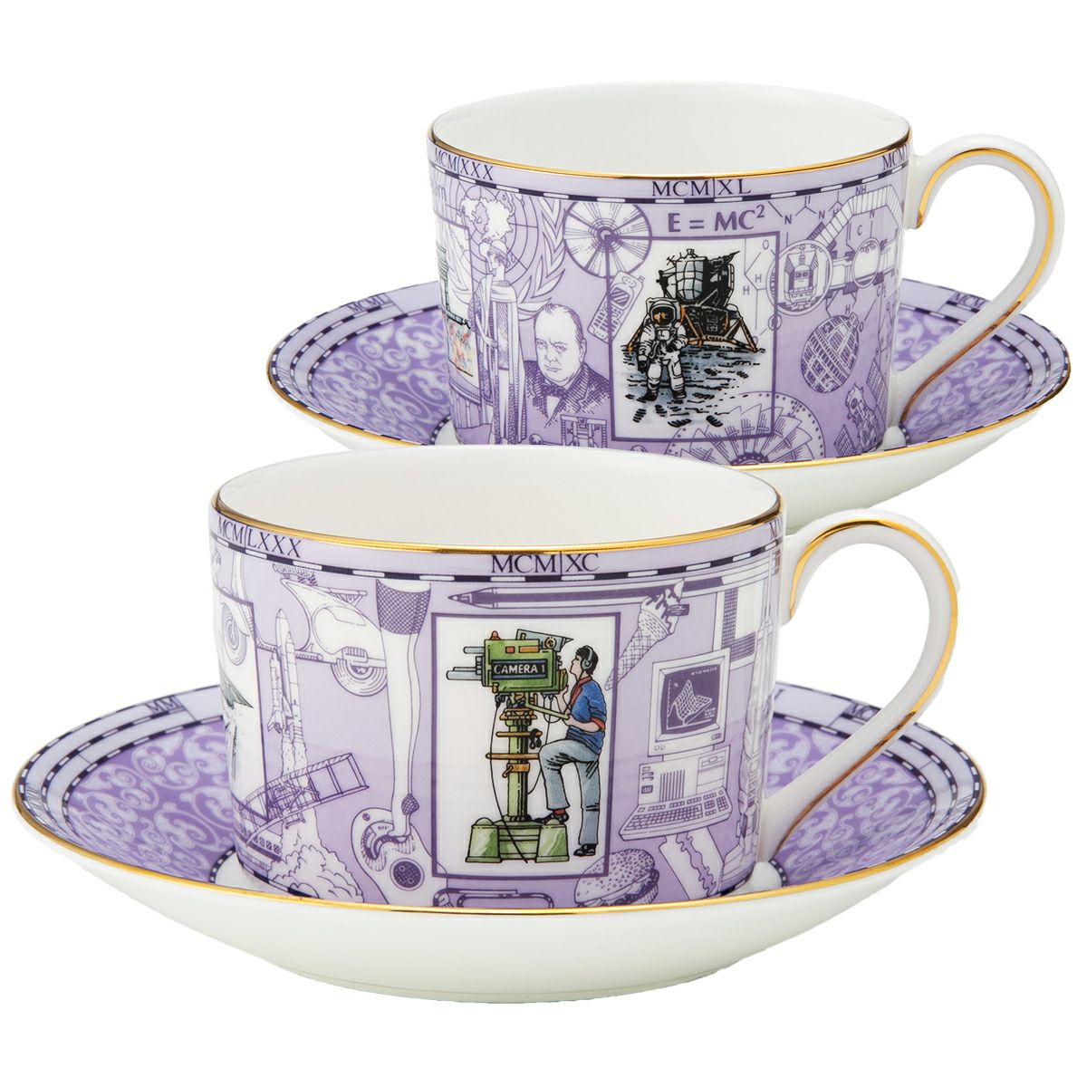 ウェッジウッド（Wedgwood） ミレニアムコレクション ティーカップ＆ソーサー ペア 1999年／20世紀