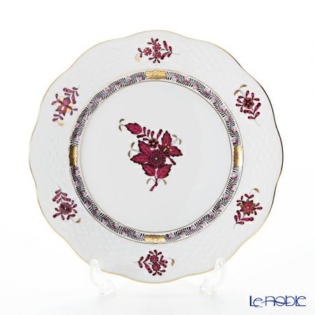 ヘレンド アポニーロイヤルダークピンク AP3-X1 00517-0-00 プレート 19cm