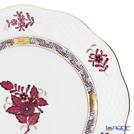 ヘレンド アポニーロイヤルダークピンク AP3-X1 00517-0-00 プレート 19cm