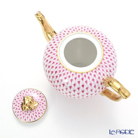 ヘレンド エカイユ ピンク VHP 20606-0-06 ティーポット（ツイスト） 800ml