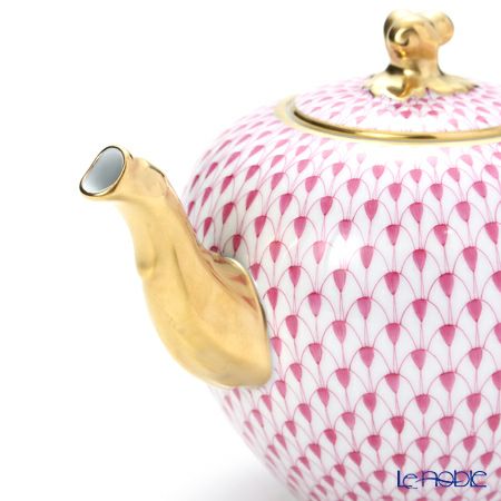ヘレンド エカイユ ピンク VHP 20606-0-06 ティーポット（ツイスト） 800ml
