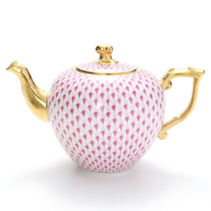 ヘレンド エカイユ ピンク VHP 20606-0-06 ティーポット（ツイスト） 800ml