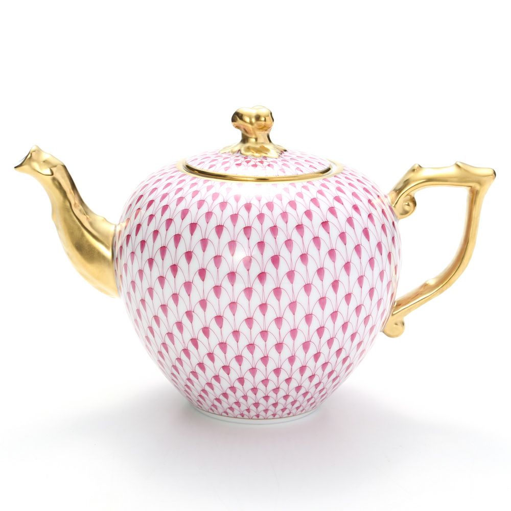 ヘレンド エカイユ ピンク VHP 20606-0-06 ティーポット（ツイスト） 800ml