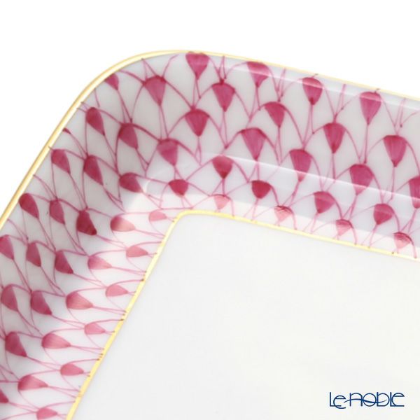 ヘレンド エカイユピンク VHP オブロングトレイ 8.5×7cm 小皿／豆皿 07733-0-00