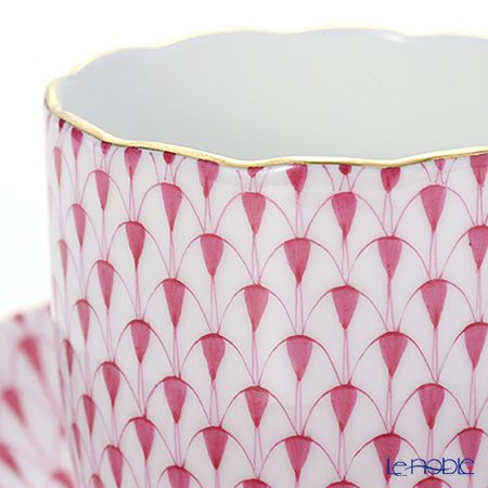 ヘレンド エカイユ ピンク VHP 20707-0-00 モカカップ＆ソーサー 150ml