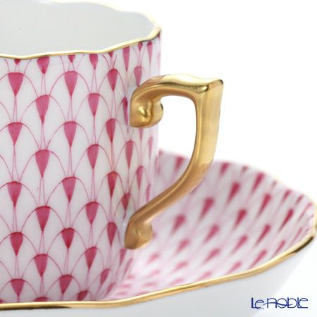 ヘレンド エカイユ ピンク VHP 20707-0-00 モカカップ＆ソーサー 150ml