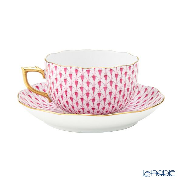 ヘレンド エカイユ ピンク VHP 20724-0-00 ティーカップ＆ソーサー 200ml