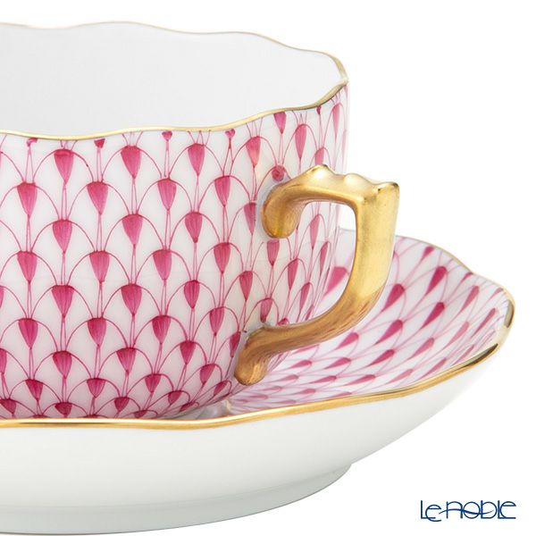 ヘレンド エカイユ ピンク VHP 20724-0-00 ティーカップ＆ソーサー 200ml