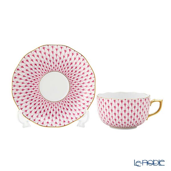 ヘレンド エカイユ ピンク VHP 20724-0-00 ティーカップ＆ソーサー 200ml