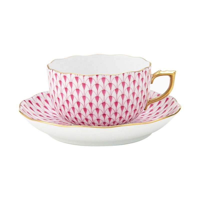 ヘレンド エカイユ ピンク VHP 20724-0-00 ティーカップ＆ソーサー 200ml