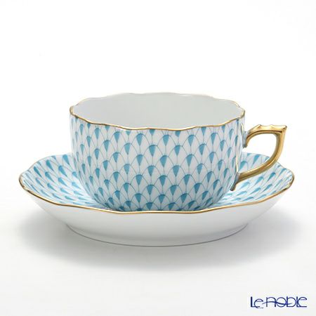 ヘレンド エカイユ ターコイズ VTQ 20724-0-00 ティーカップ＆ソーサー 200ml