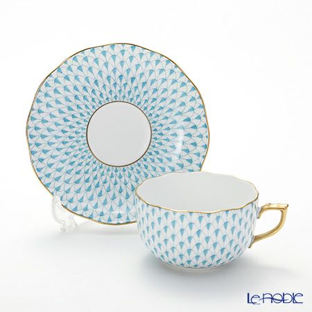 ヘレンド エカイユ ターコイズ VTQ 20724-0-00 ティーカップ＆ソーサー 200ml