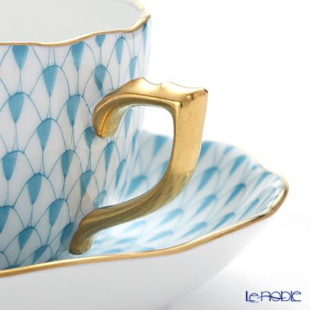 ヘレンド エカイユ ターコイズ VTQ 20724-0-00 ティーカップ＆ソーサー 200ml