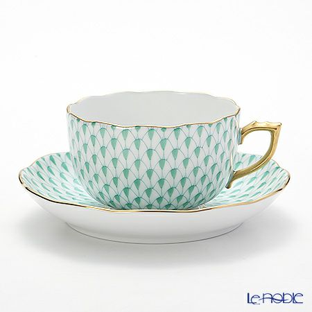 ヘレンド エカイユ グリーン VHV 20724-0-00 ティーカップ＆ソーサー 200ml