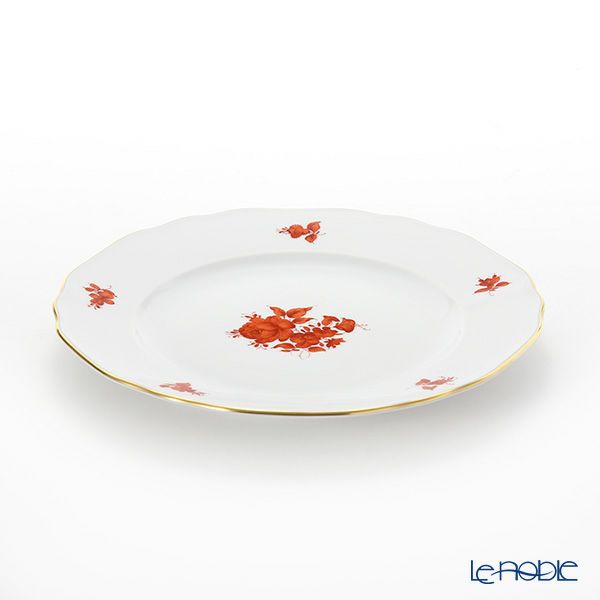 アウガルテン（AUGARTEN） マリアテレジア オレンジ（5098A） バラ プレート 20cm