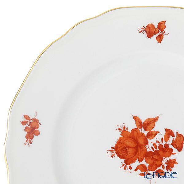アウガルテン（AUGARTEN） マリアテレジア オレンジ（5098A） バラ プレート 20cm