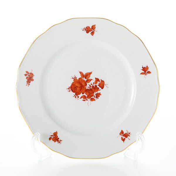 アウガルテン（AUGARTEN） マリアテレジア オレンジ（5098A） バラ プレート 20cm