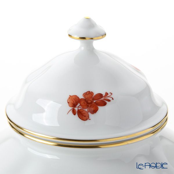 アウガルテン（AUGARTEN） マリアテレジア オレンジ（50982） バラ ティーポット1.2L （062モーツアルトシェイプ）