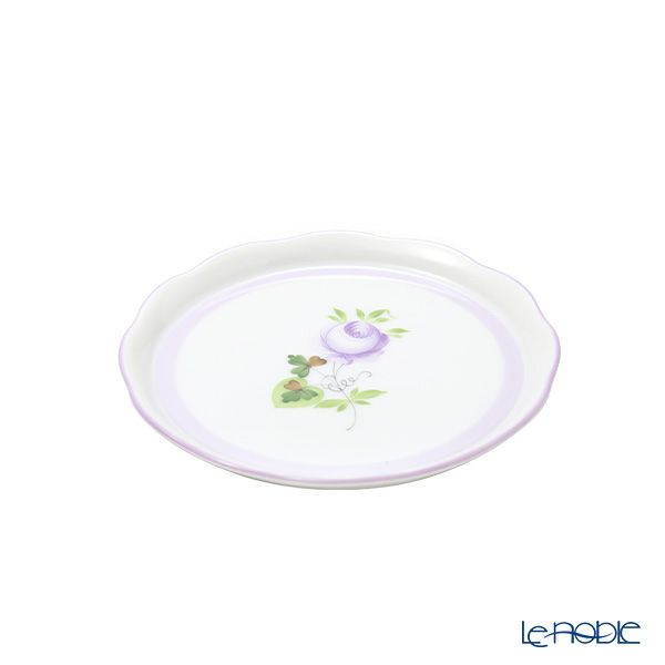 ヘレンド ウィーンのバラ ライラック VRHL 00341-0-00 コースター10cm