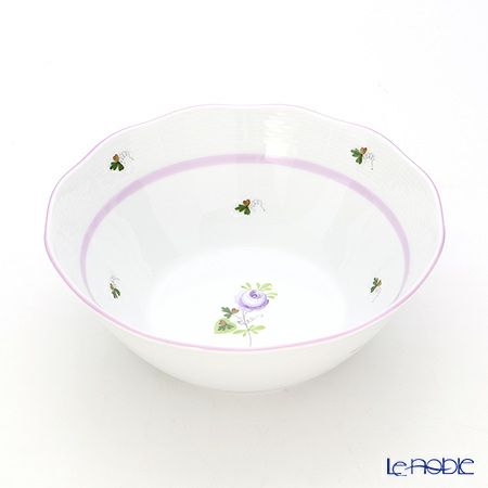 ヘレンド ウィーンのバラ ライラック 00360-0-00 ボウル 20cm