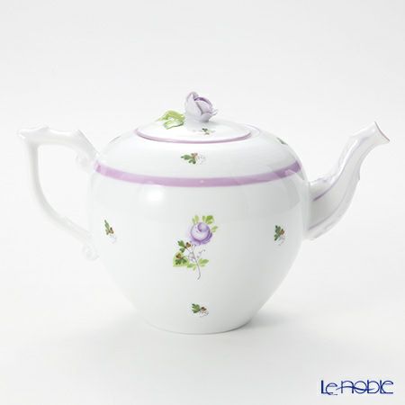 ヘレンド ウィーンのバラ ライラック 00606-0-09 ティーポット ローズ 800ml