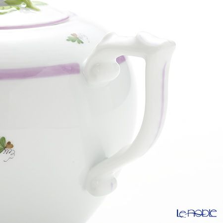 ヘレンド ウィーンのバラ ライラック 00606-0-09 ティーポット ローズ 800ml