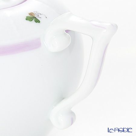 ヘレンド ウィーンのバラ ライラック 00608-0-09 ティーポット ローズ 400ml