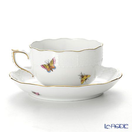 ヘレンド ロスチャイルドバード 多彩色 ROM-5 00724-0-00／724 ティーカップ＆ソーサー 200ml